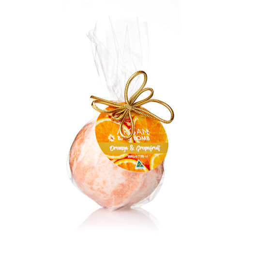 Argan Bath Bomb - Orange & Grapefruit