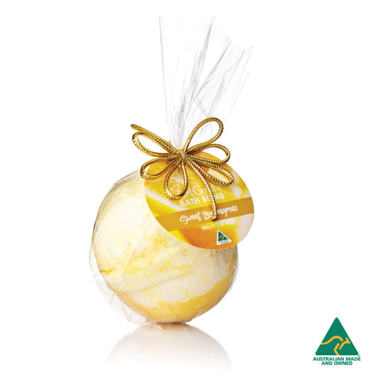 Argan Bath Bomb - Sweet Lemongrass