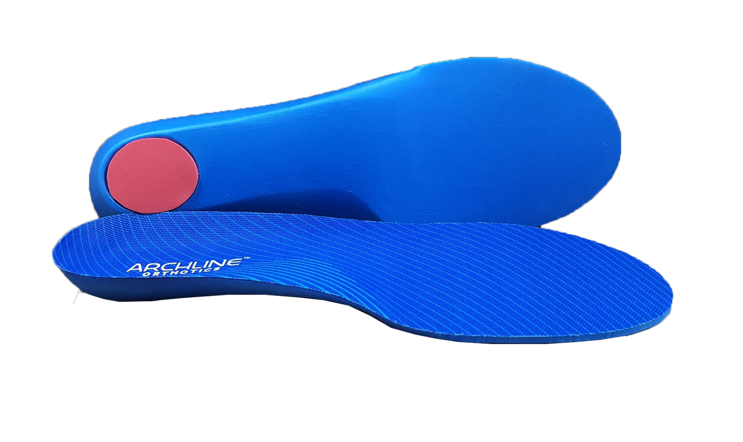 Archline Supination Orthotic Insoles - Full Length (Unisex) Plantar Fasciitis High Arch - Euro 36