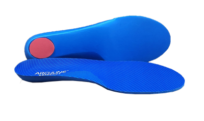 Archline Supination Orthotic Insoles - Full Length (Unisex) Plantar Fasciitis High Arch - Euro 36